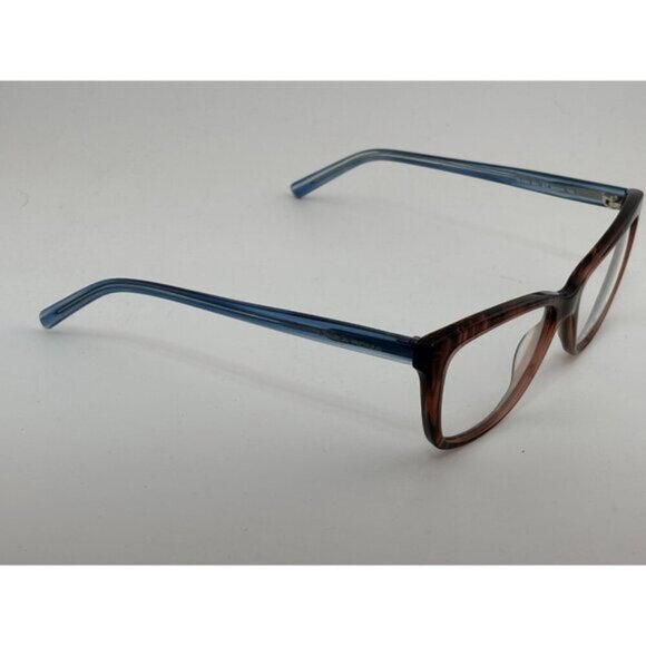 LINEA ROMA - CLASS 341 C1 52-16-140 Brown & Blue Glasses Frames - Picture 3 of 8
